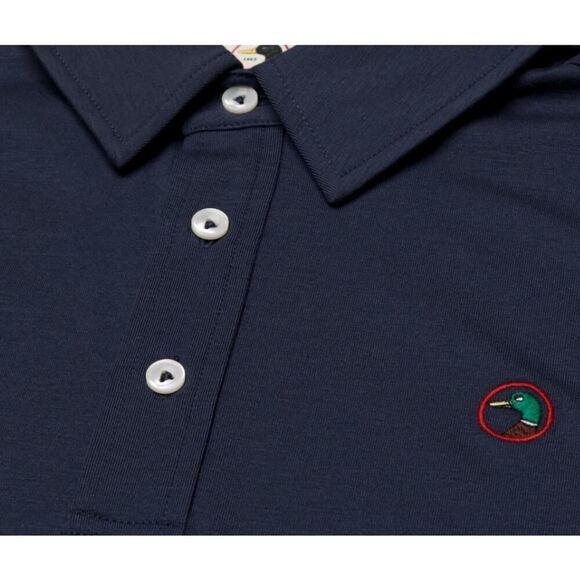 DUCKHEAD NEW WITH TAGS NAVY BLUE POLO SHIRT MSRP $90 - Picture 2 of 11